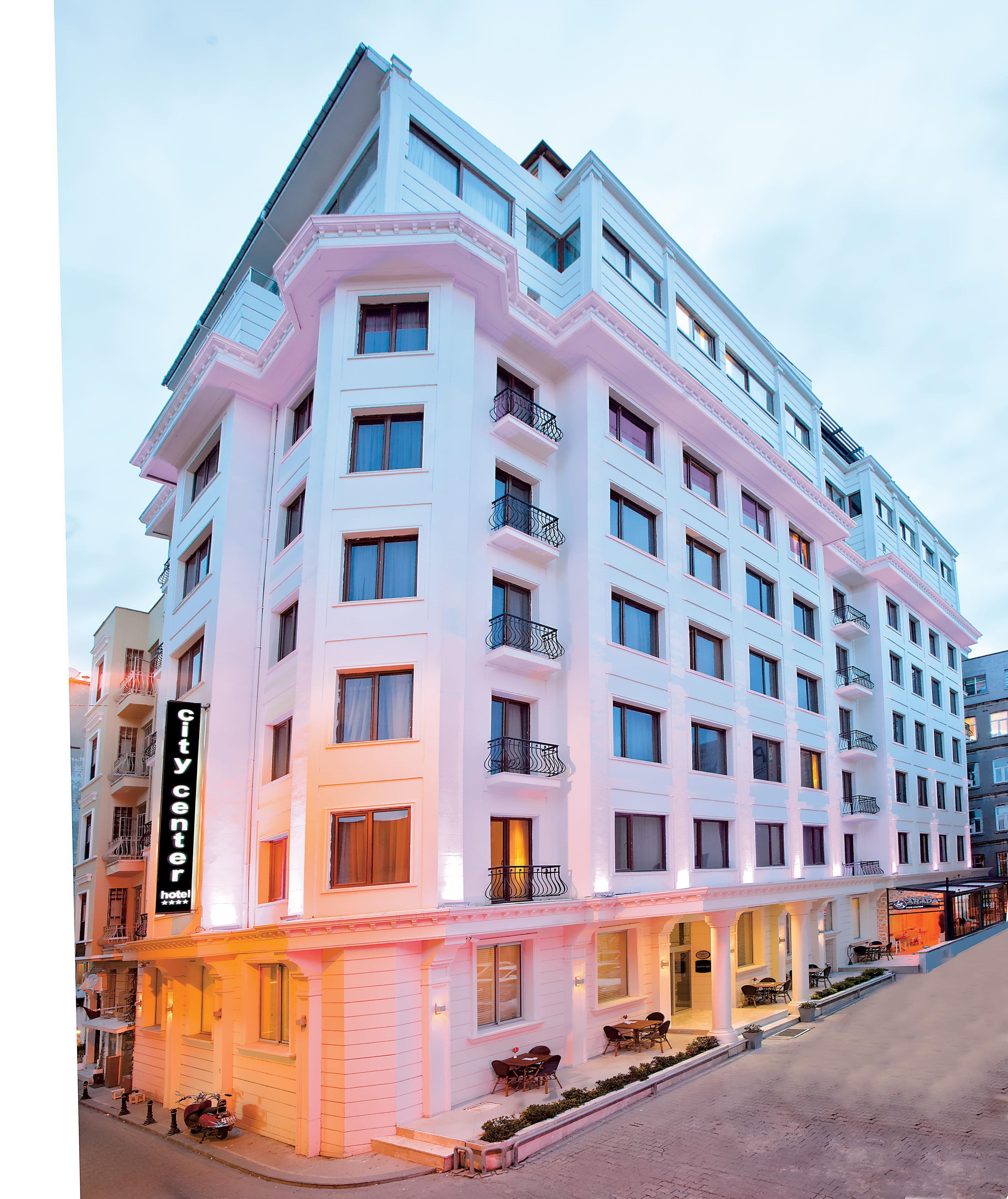 City Center Hotel Taksim Istanbulská provincie Exteriér fotografie