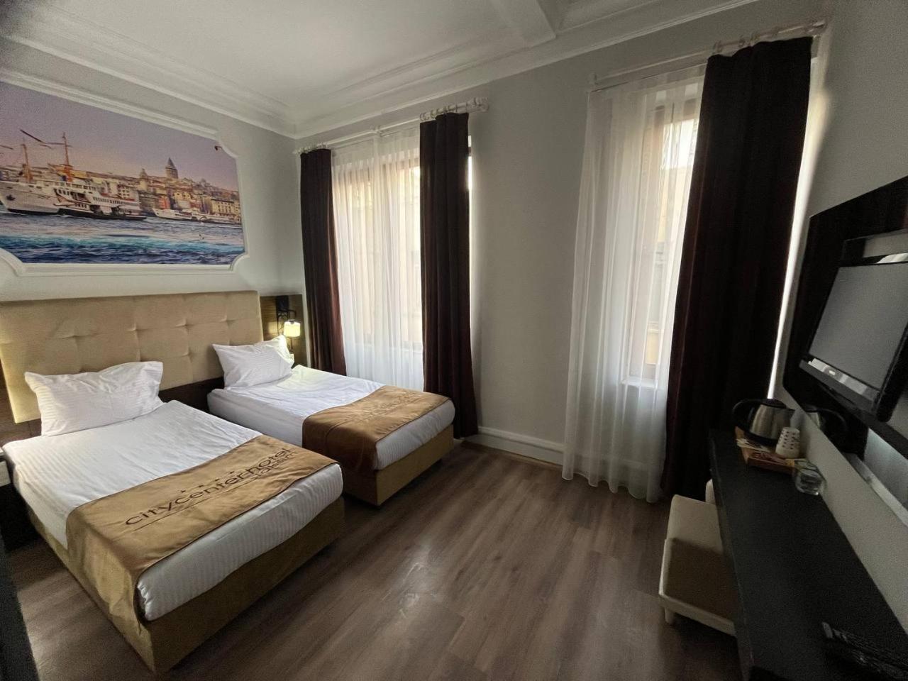 City Center Hotel Taksim Istanbulská provincie Exteriér fotografie