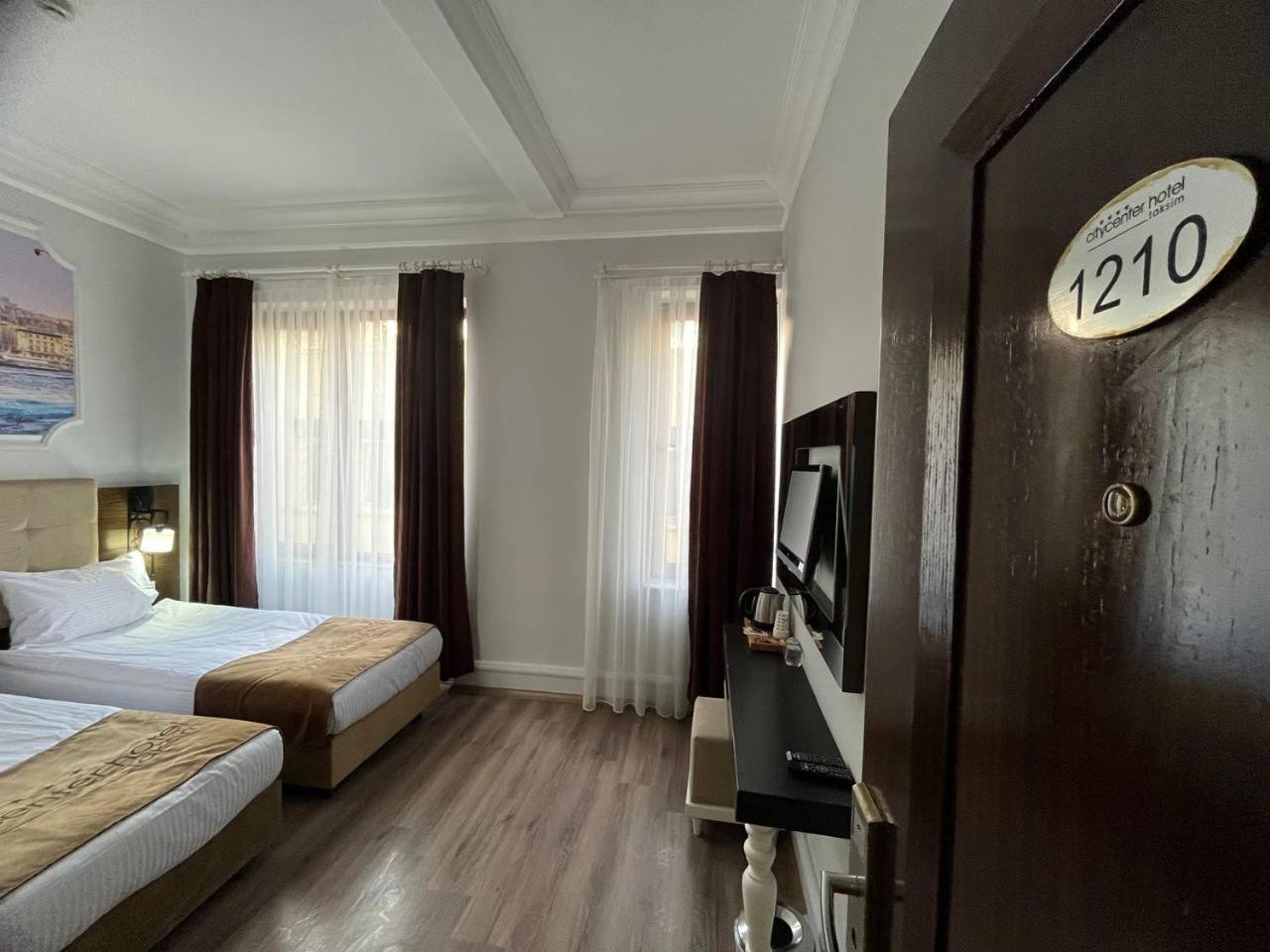 City Center Hotel Taksim Istanbulská provincie Exteriér fotografie